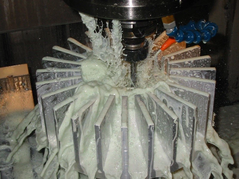 CNC processed heat sinks CNC processed heat sinks